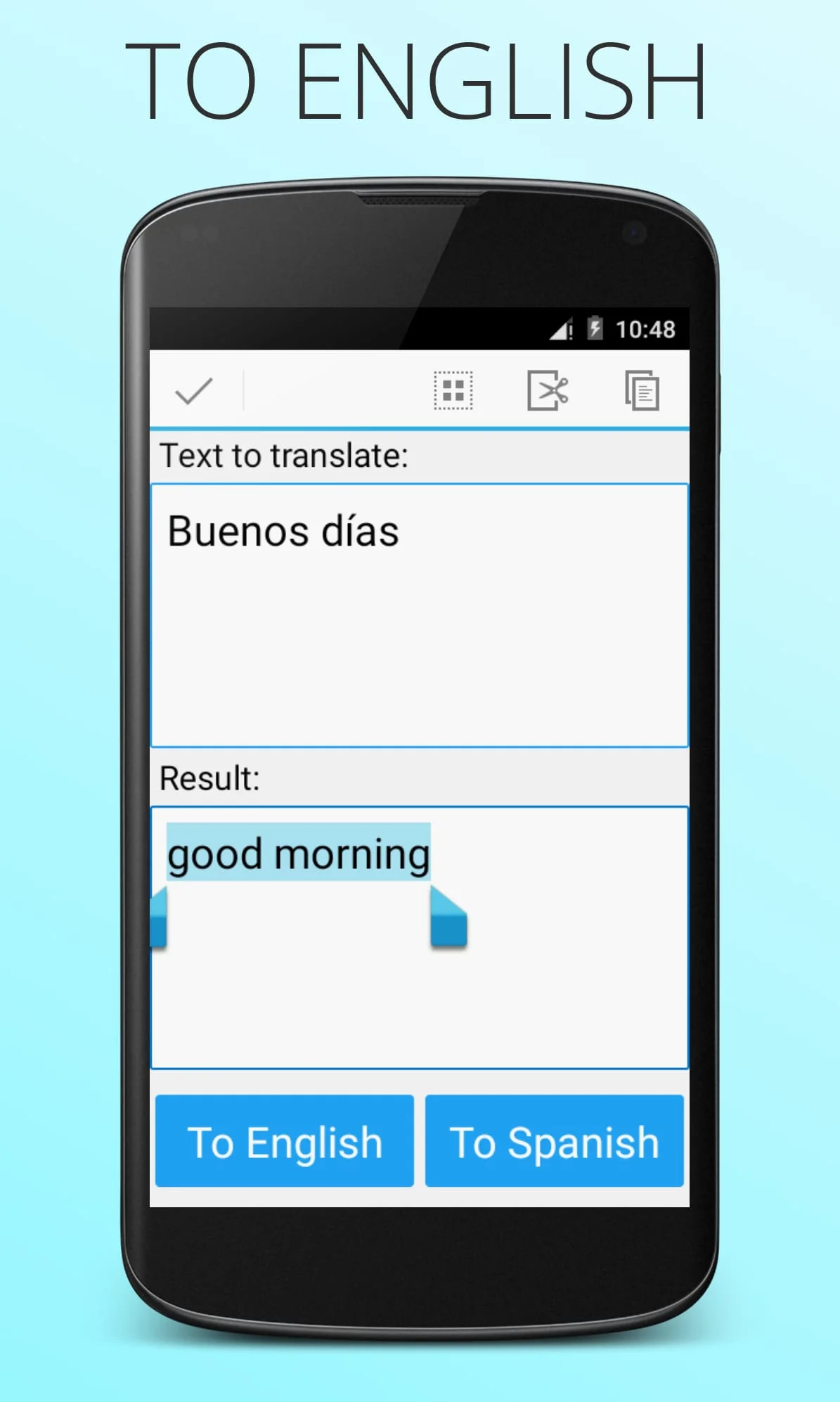Spanish English Translator Screenshot 2