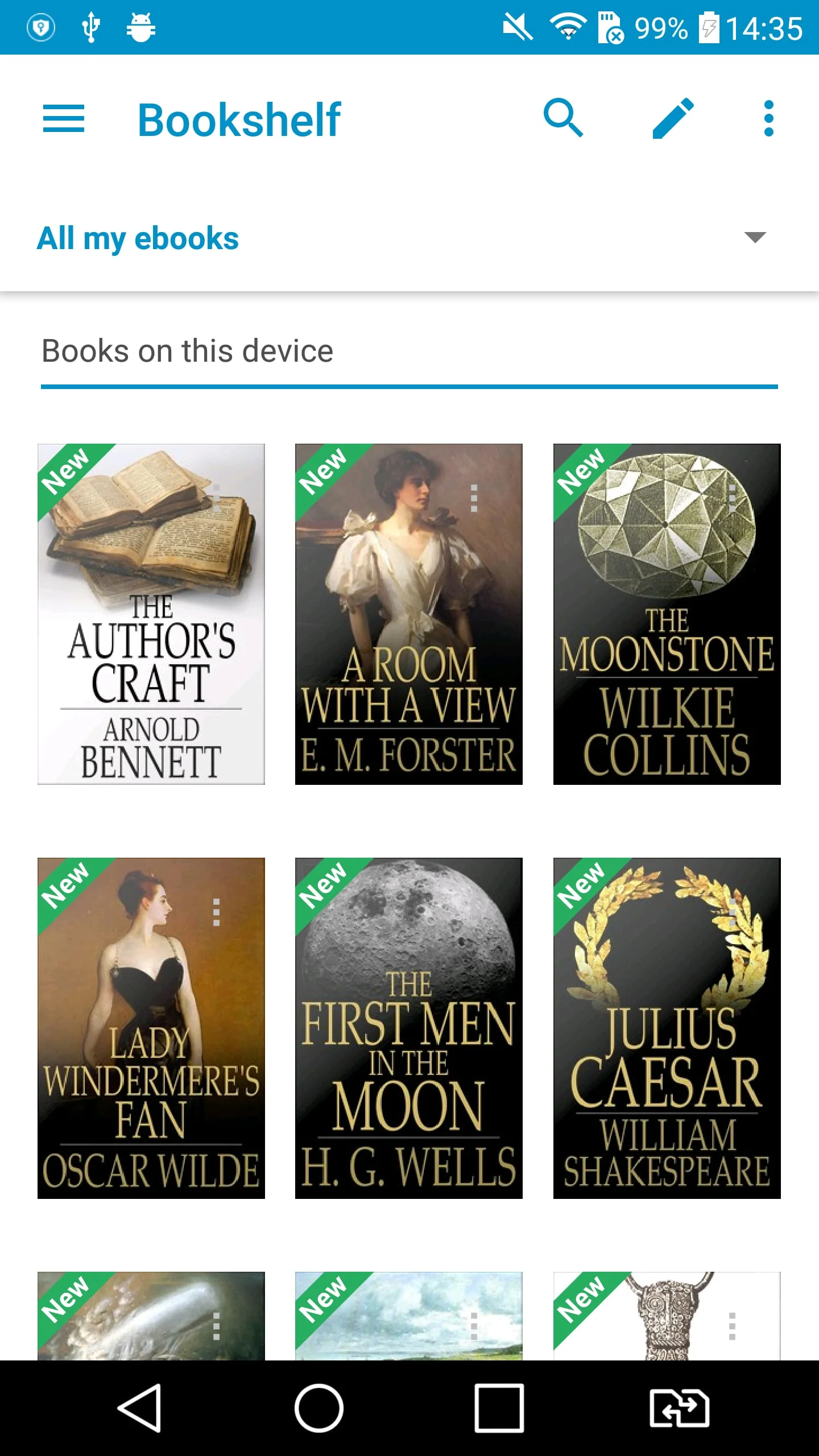 Ebook Reader Screenshot 1