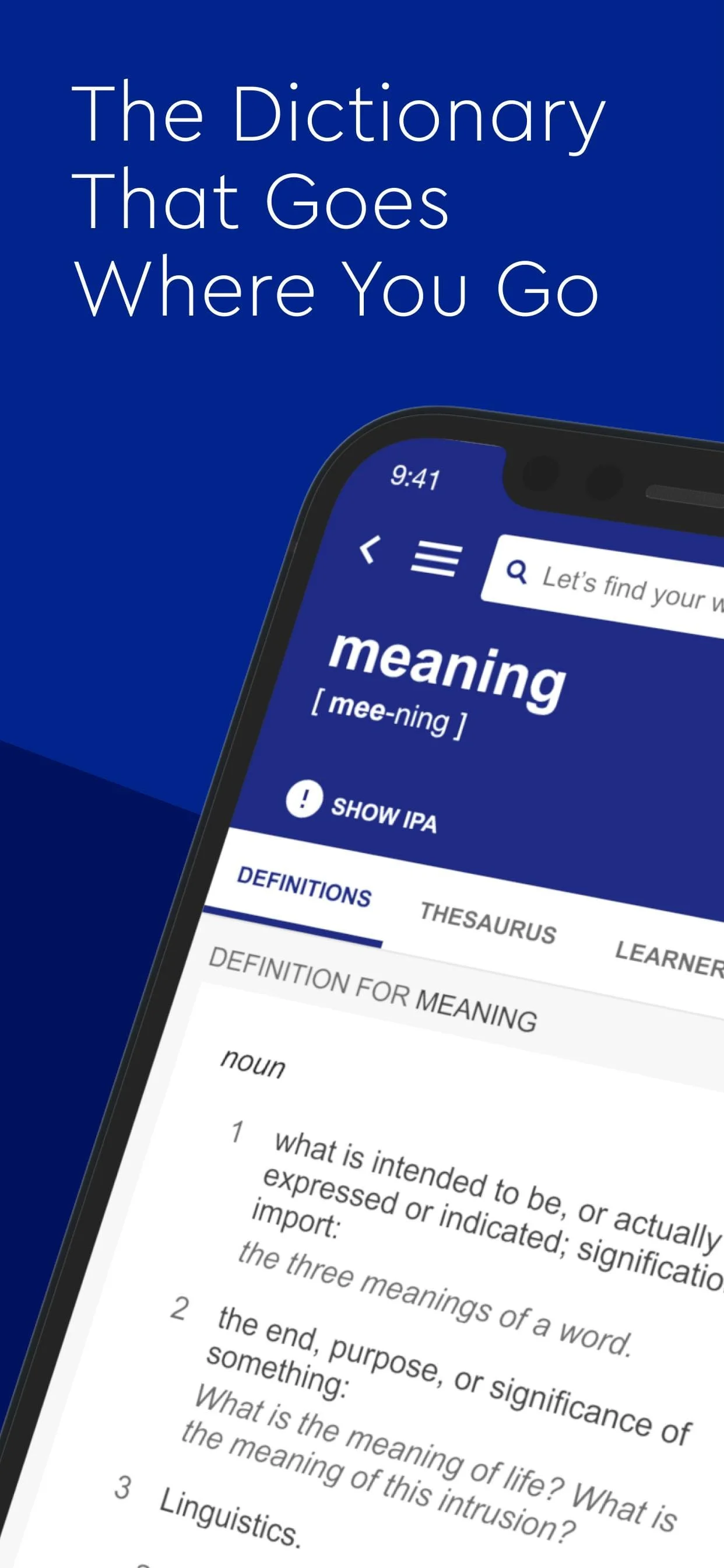 Dictionary.com: English Words Screenshot 1