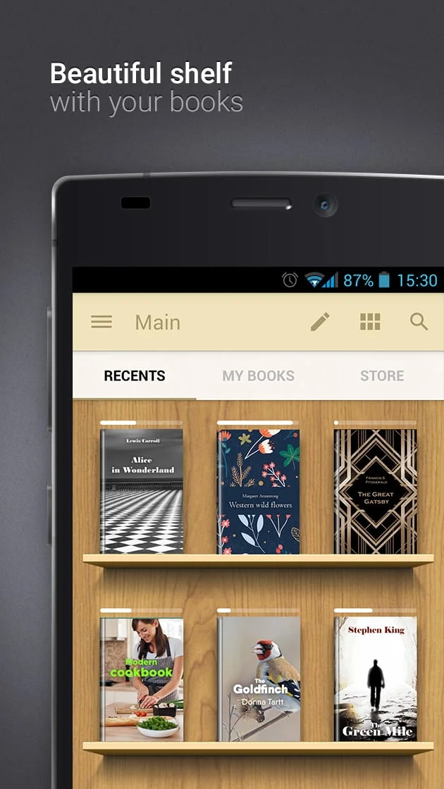 eReader Prestigio: Book Reader Screenshot 1