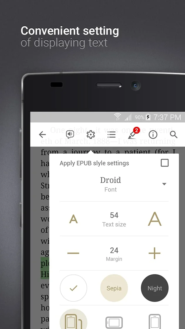 eReader Prestigio: Book Reader Screenshot 4