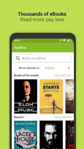 Media365 - eBooks Screenshot 1
