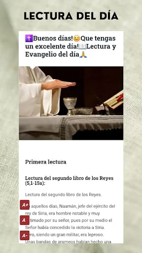 Biblia Católica en español Screenshot 2