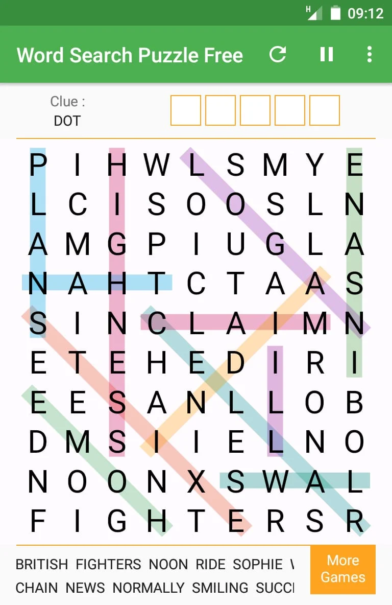 Word Search - Word Puzzle Game Screenshot 3