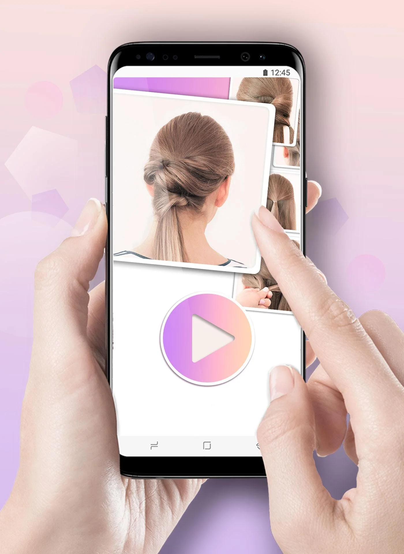 Hairstyles step by step Screenshot 1