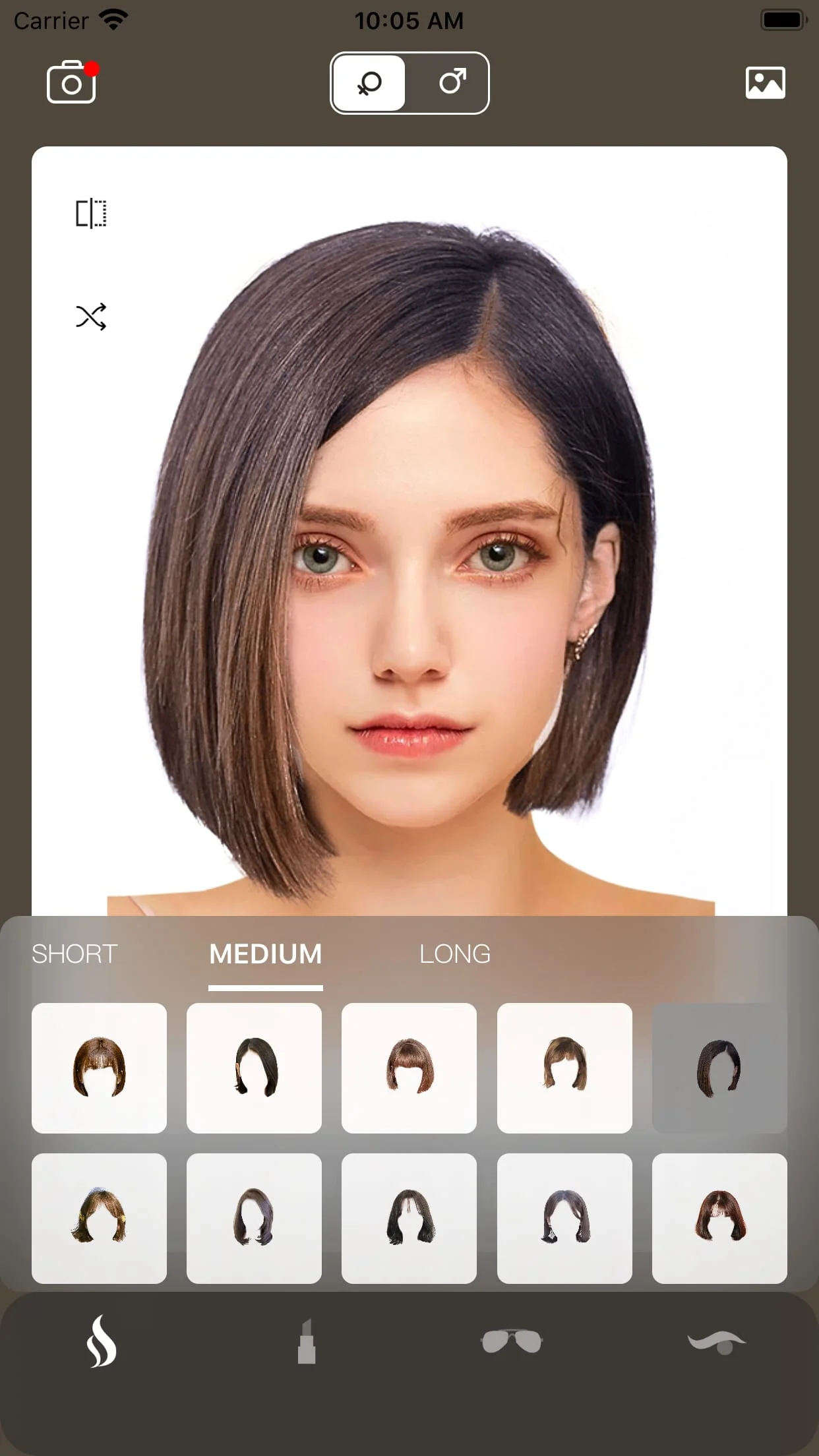Hairstyle Try On AI・Bangs・Wigs Screenshot 2