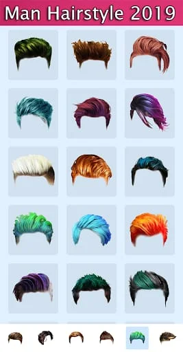 Man Hairstyle Photo Editor Screenshot 2