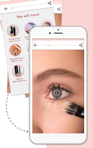 Makeup Tutorial step by step Screenshot 3