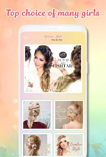 Hairstyles step by step Screenshot 3