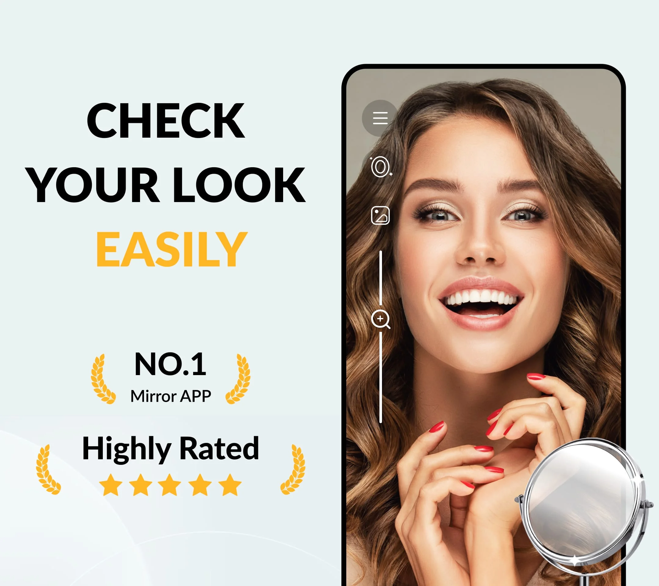 Beauty Mirror, The Mirror App Screenshot 1