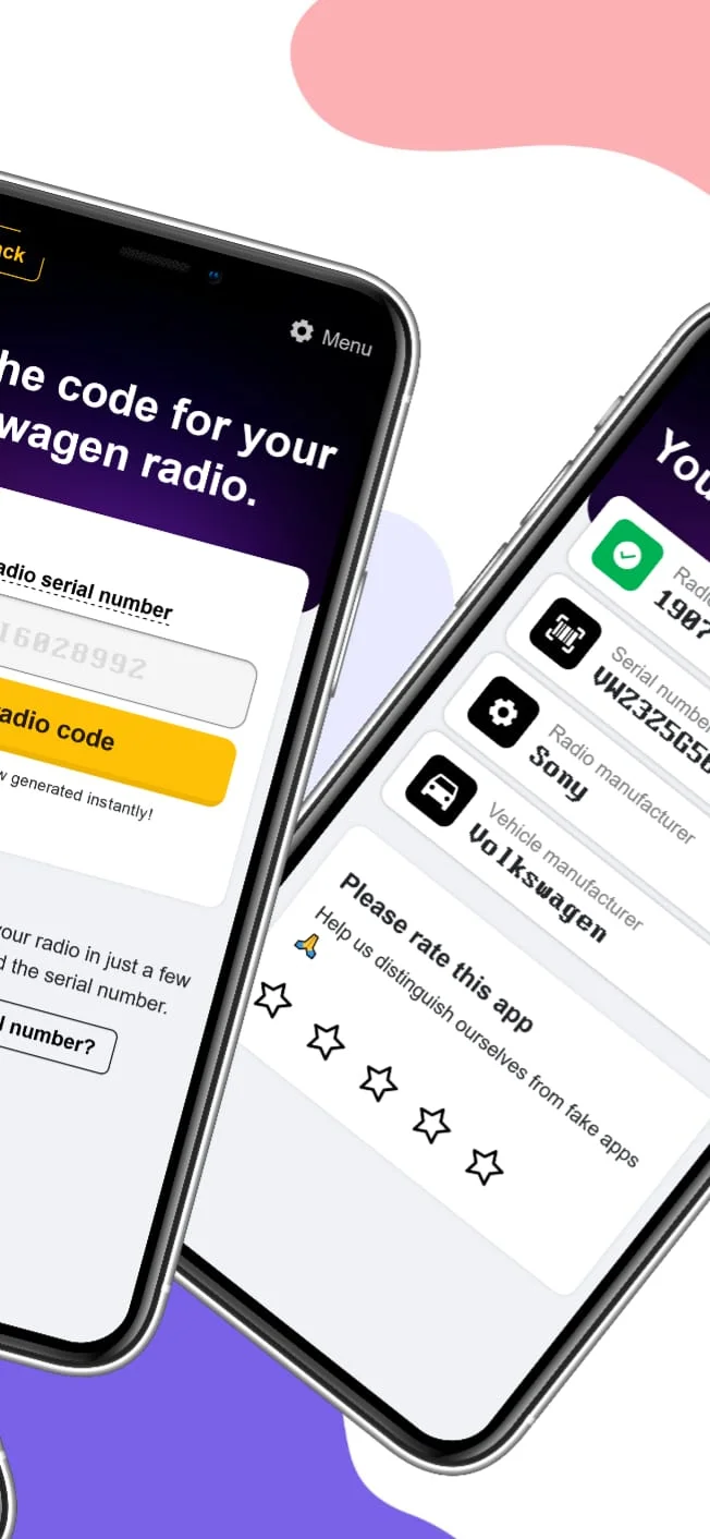 Radio Code Generator Screenshot 2