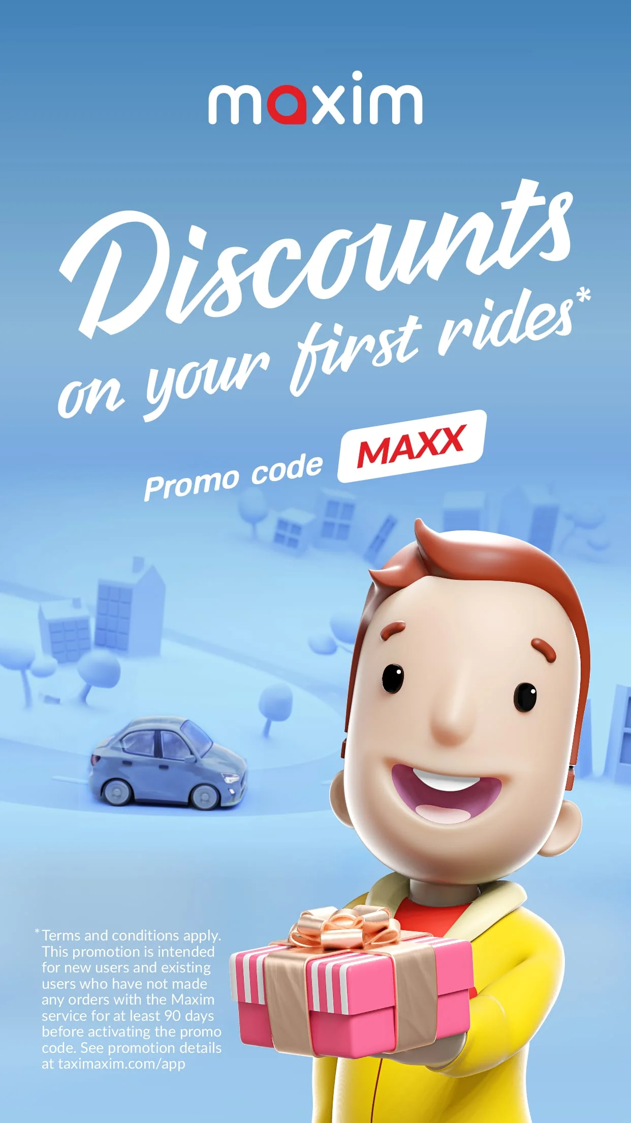 maxim — order a taxi & food Screenshot 1