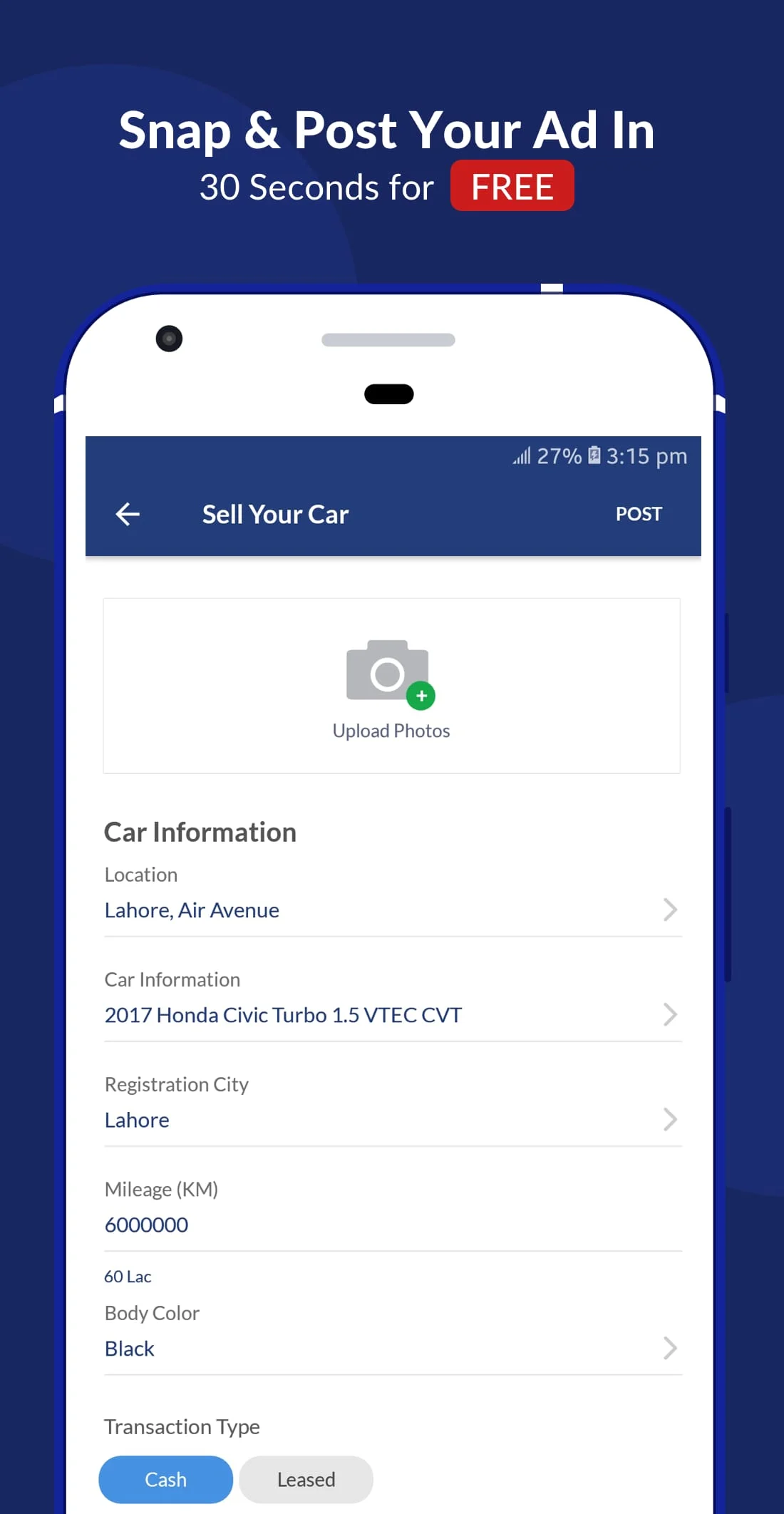 PakWheels: Buy & Sell Cars Screenshot 2