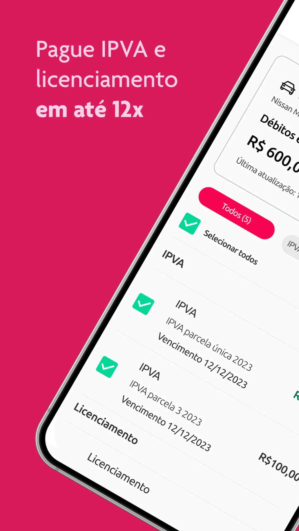 Sem Parar: Tag, IPVA, seguros Screenshot 2