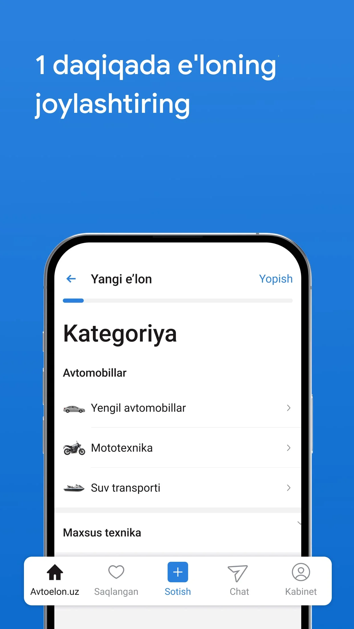 Avtoelon.uz - авто объявления Screenshot 4