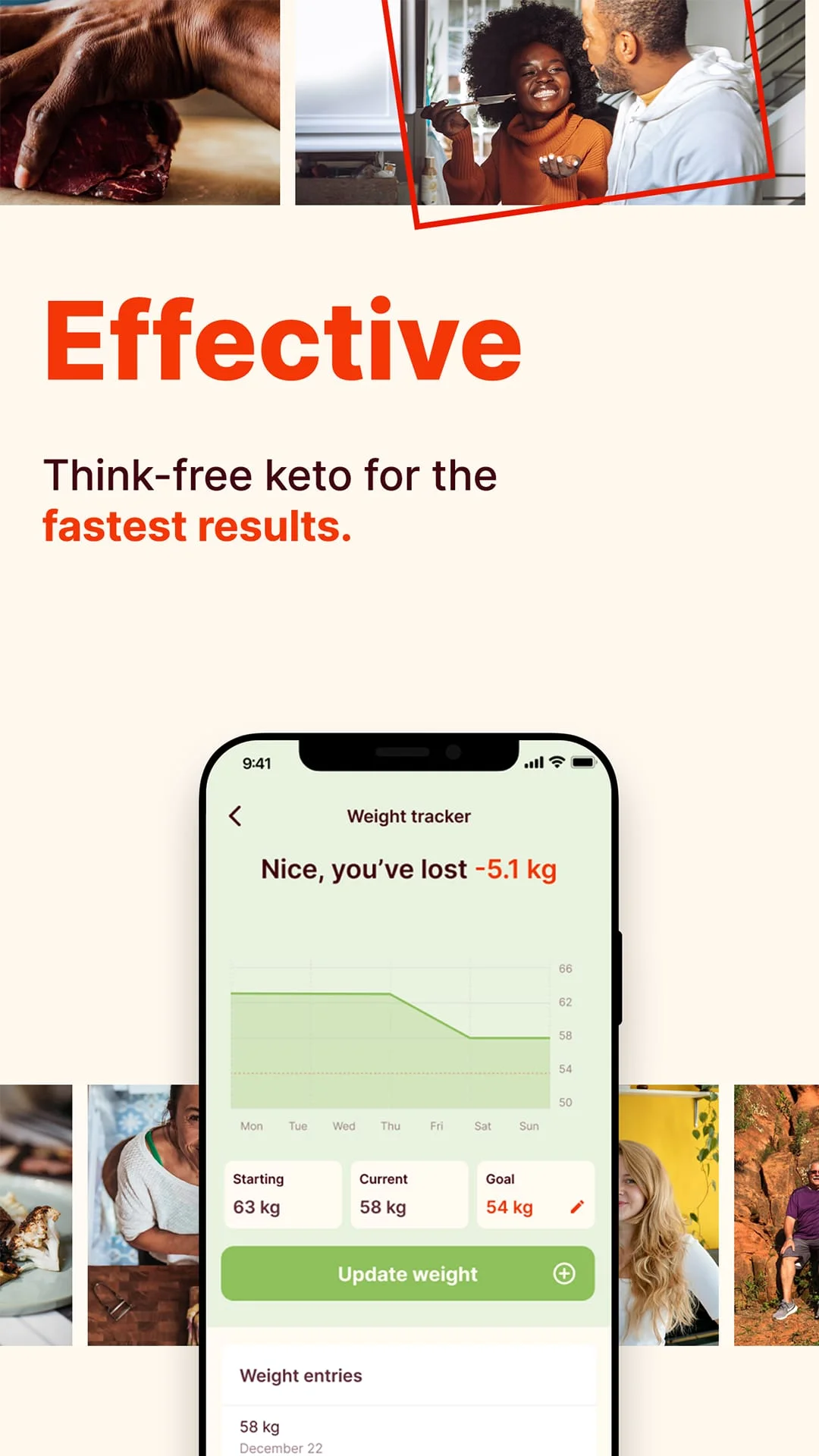 Keto Cycle: Keto Diet Tracker Screenshot 2