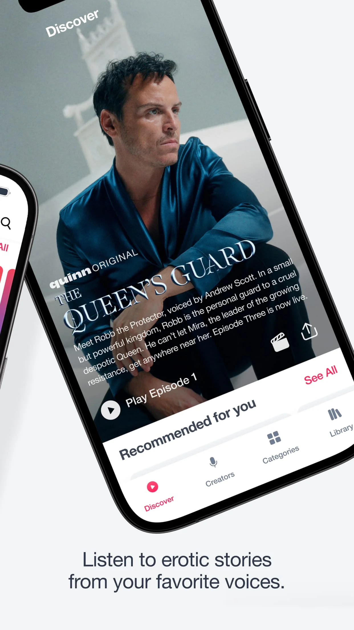 Quinn - Audio Stories Screenshot 2
