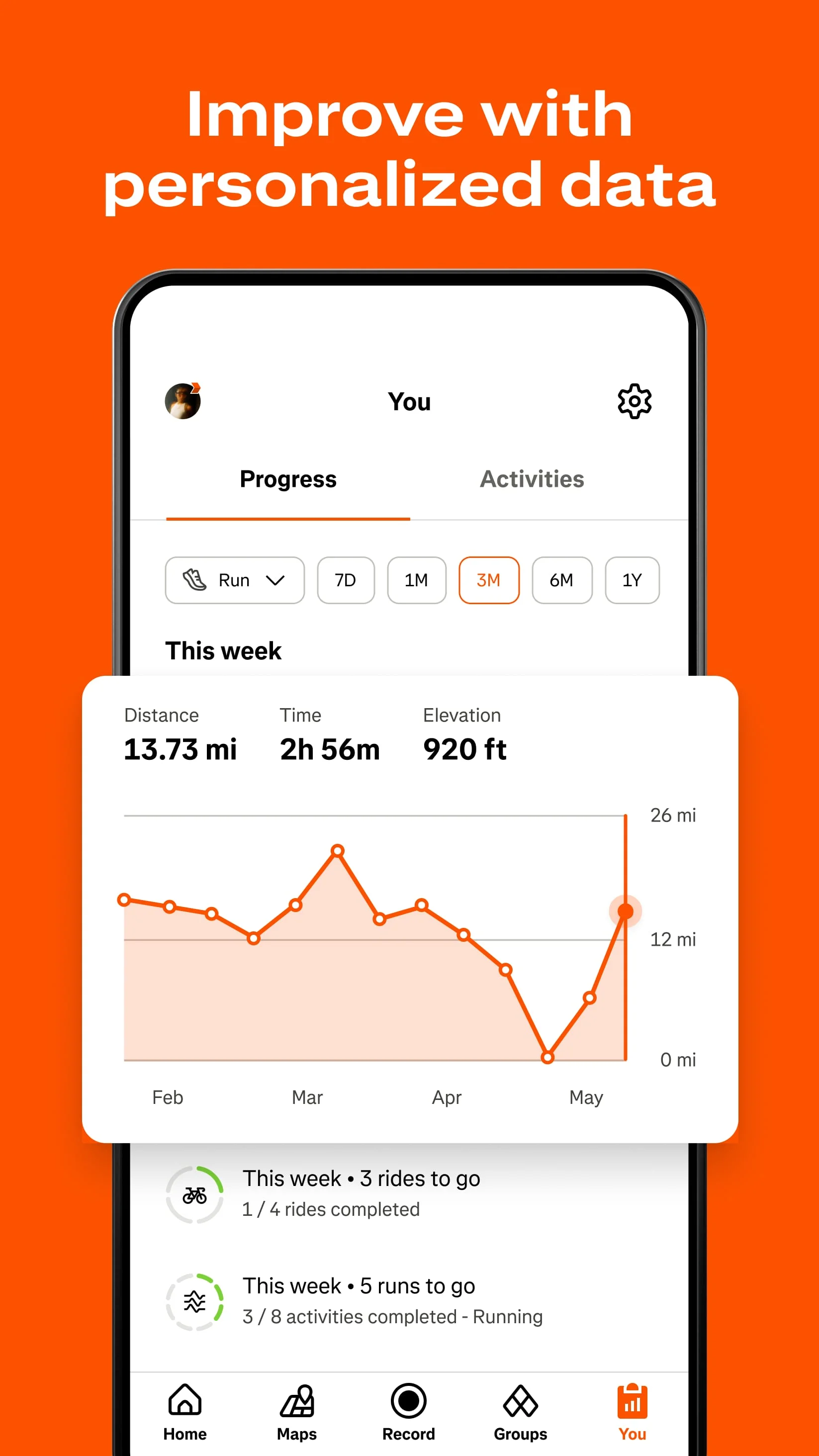 Strava: Run, Bike, Hike Screenshot 4