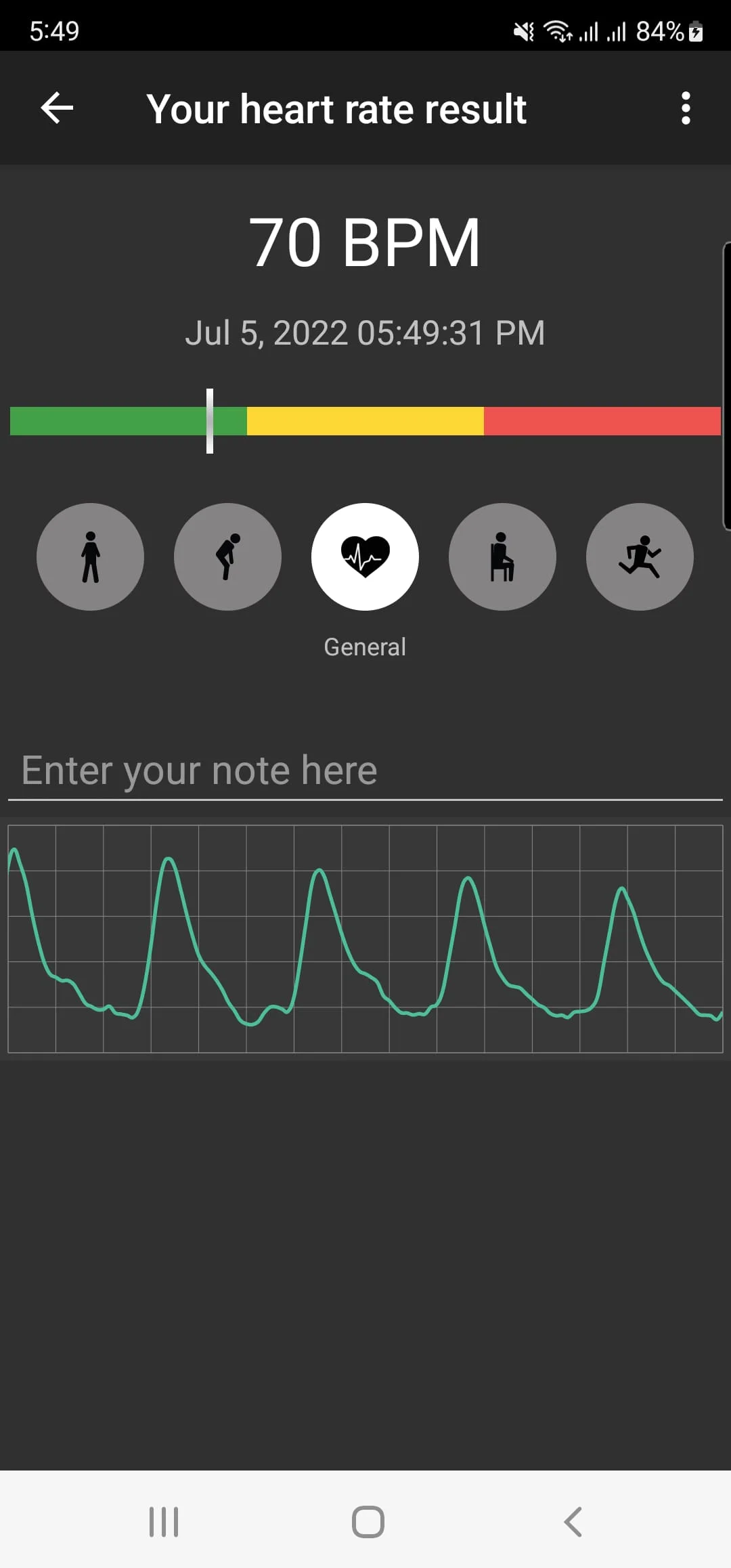 Heart Rate Plus: Pulse Monitor Screenshot 2