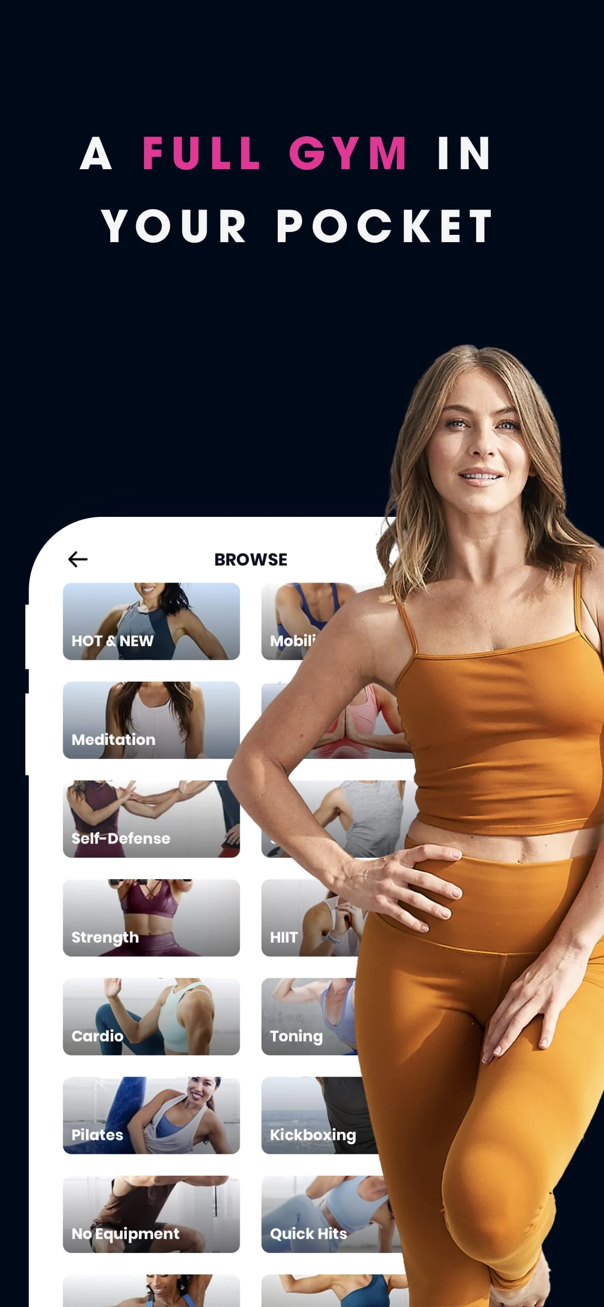 FitOn Workouts & Fitness Plans Screenshot 2