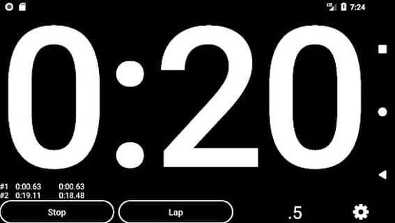 Giant Stopwatch Screenshot 2
