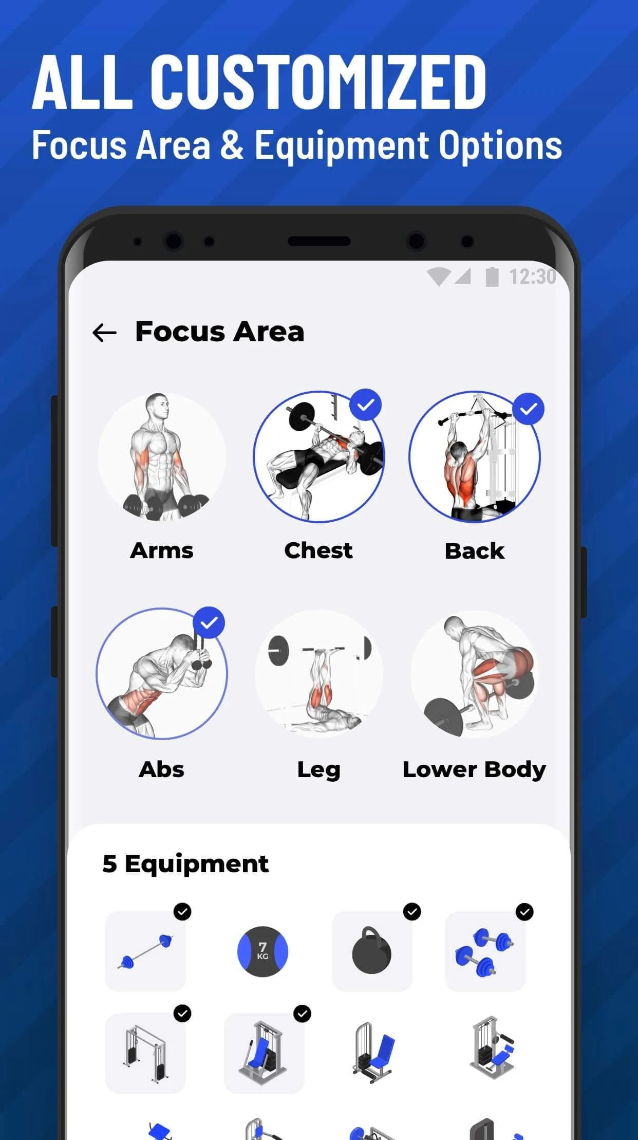 Gym Workout Tracker: Gym Log Screenshot 2