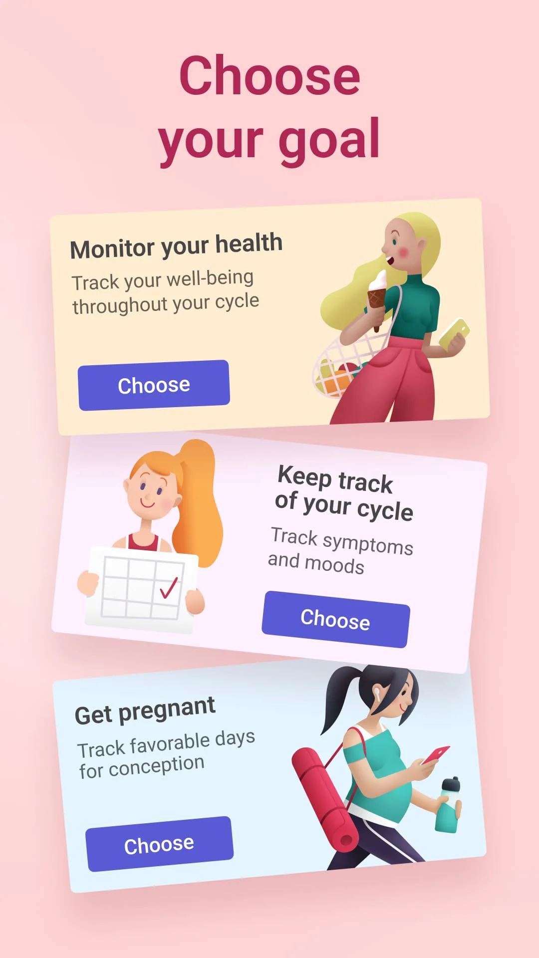 Clover－Period & Cycle Tracker Screenshot 3