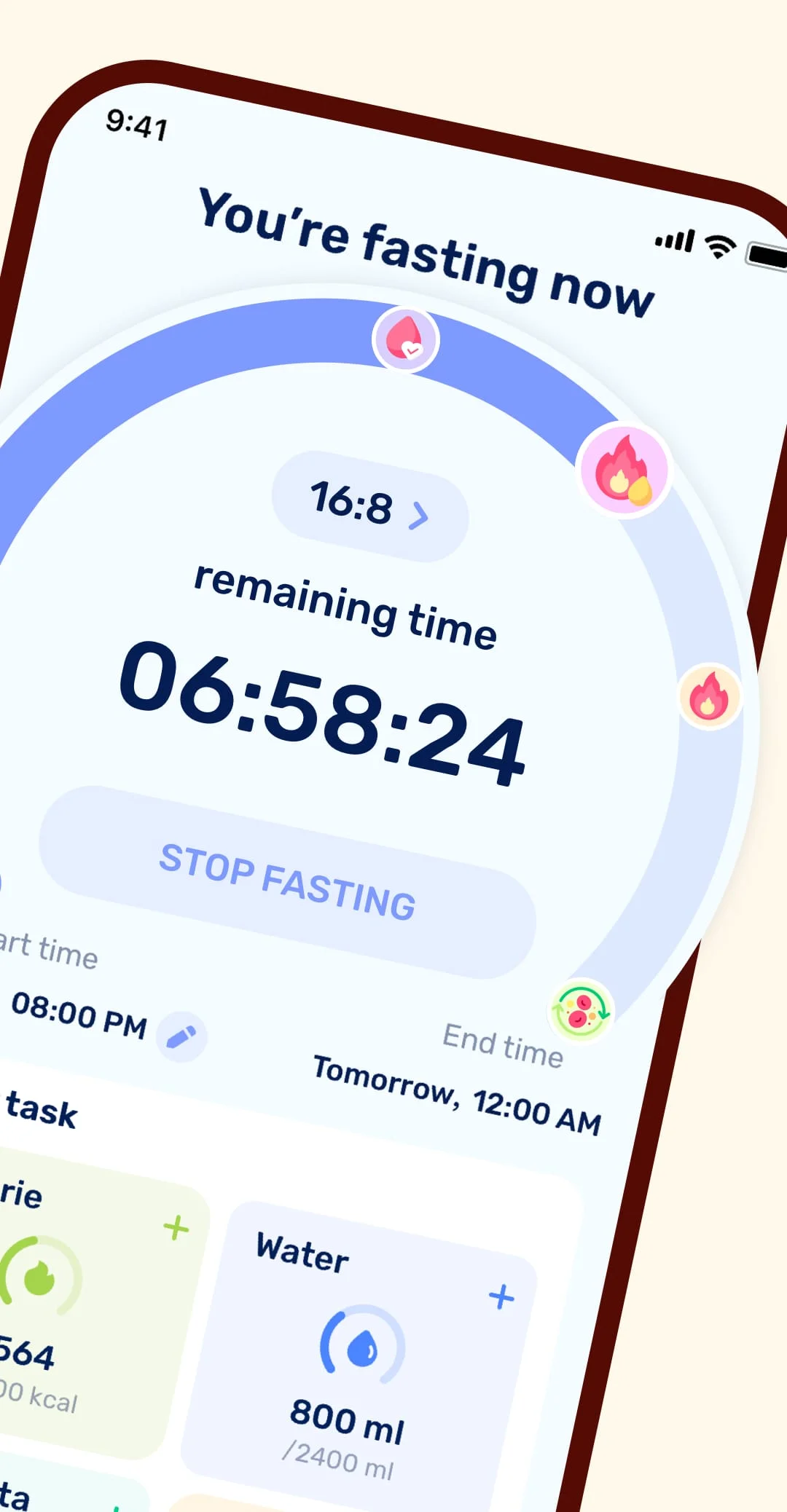 Intermittent Fasting GoFasting Screenshot 2