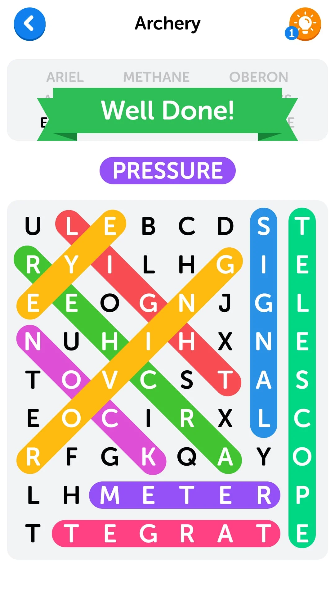 Word Search Screenshot 1