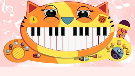 Cat Piano Sounds Music Screenshot 1