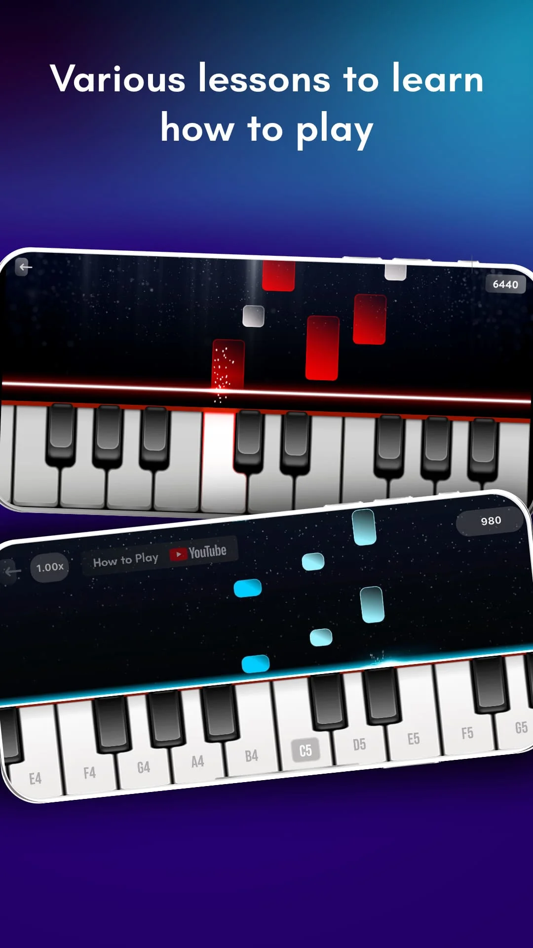 Real Piano electronic keyboard Screenshot 3