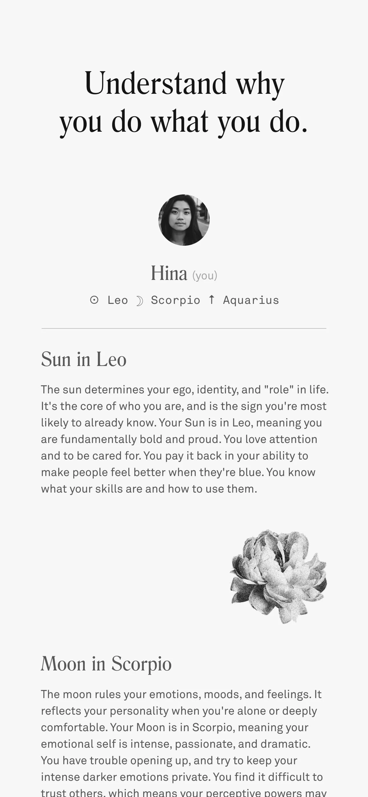 Co–Star Personalized Astrology Screenshot 4