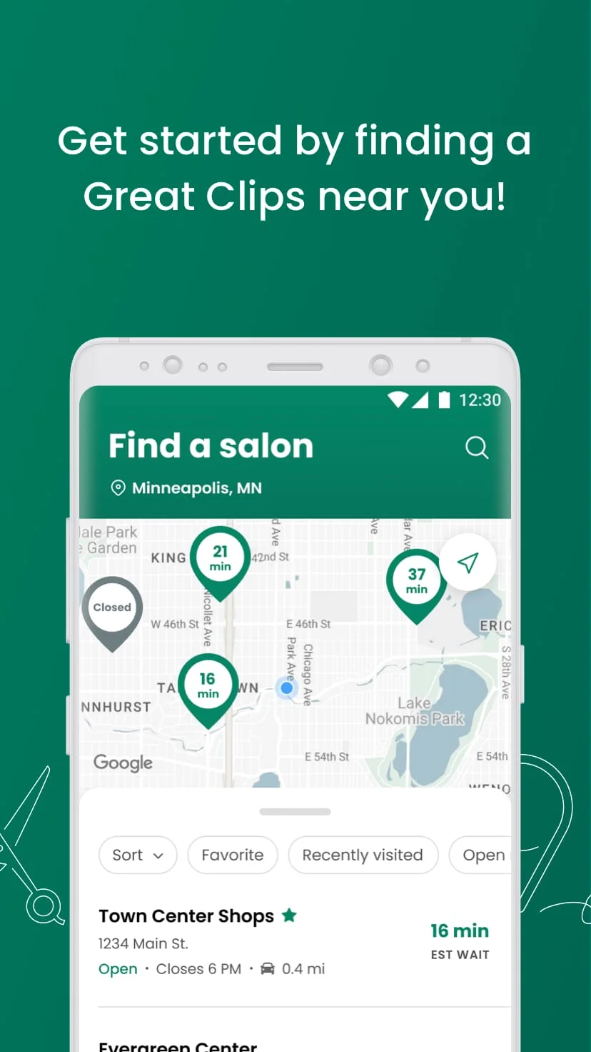 Great Clips Online Check-in Screenshot 2