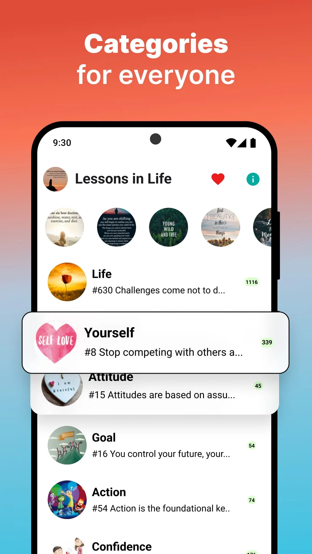 Lessons in Life Quotes Screenshot 3