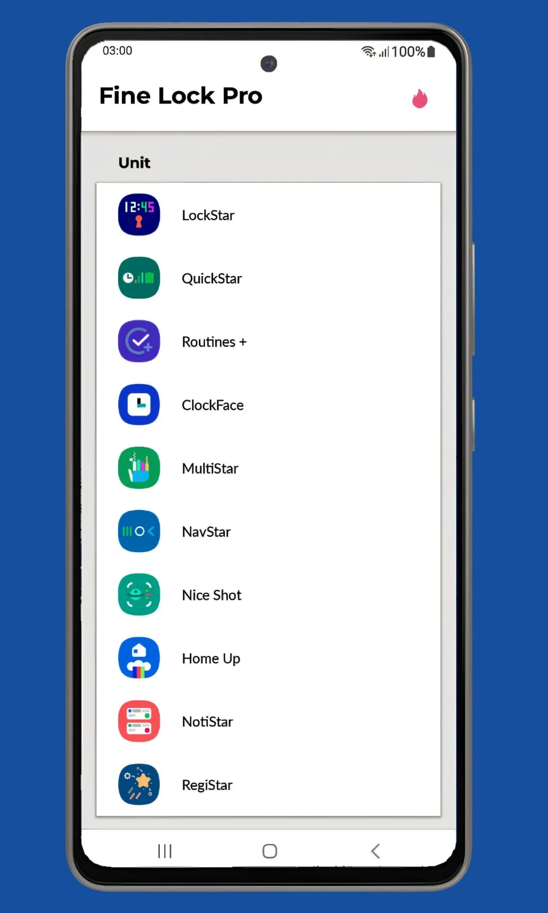 Fine Lock (only for Samsung) Screenshot 2