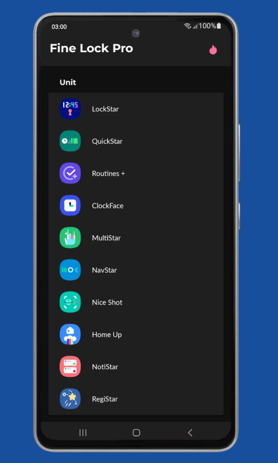 Fine Lock (only for Samsung) Screenshot 3