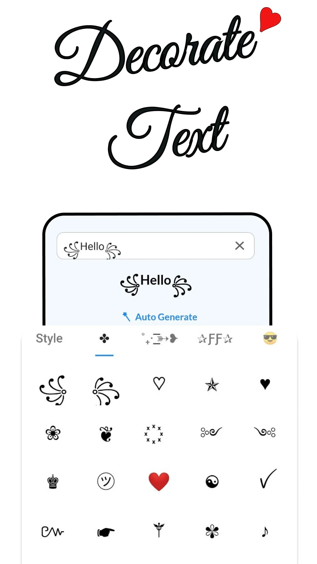 Stylish Text- Letter Style Art Screenshot 3