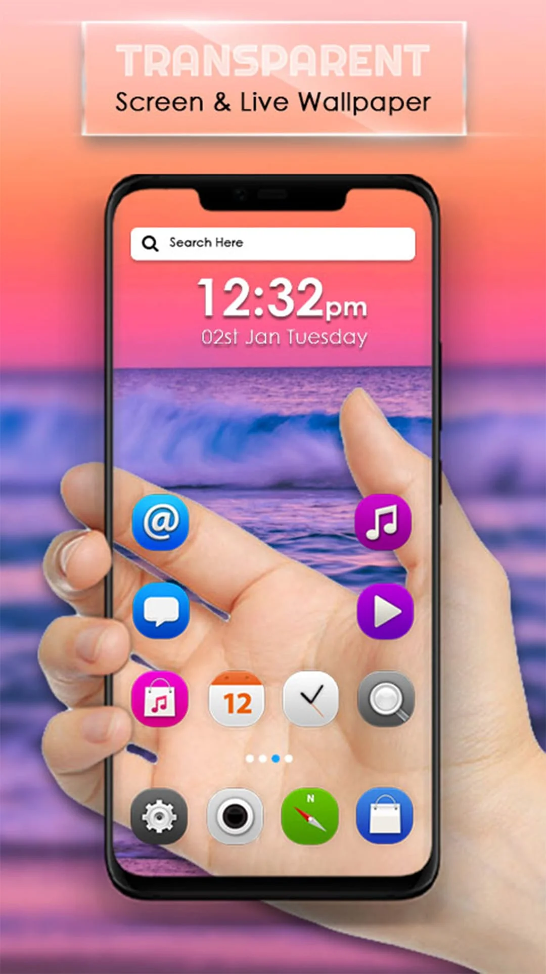 Transparent Live Wallpaper Screenshot 4