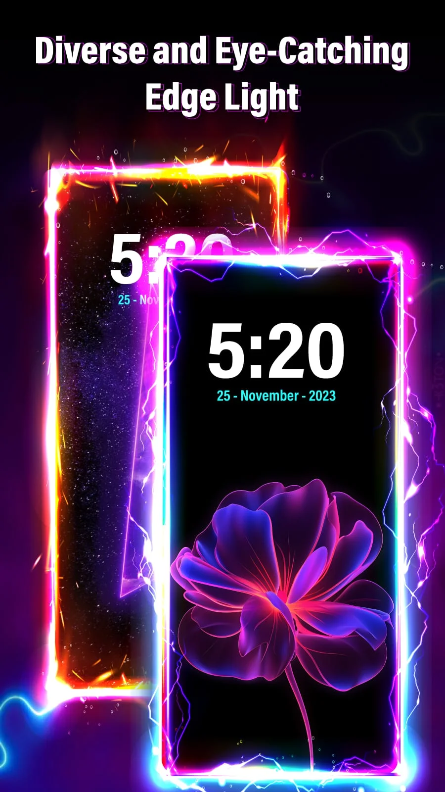Edge Lighting: LED Borderlight Screenshot 1