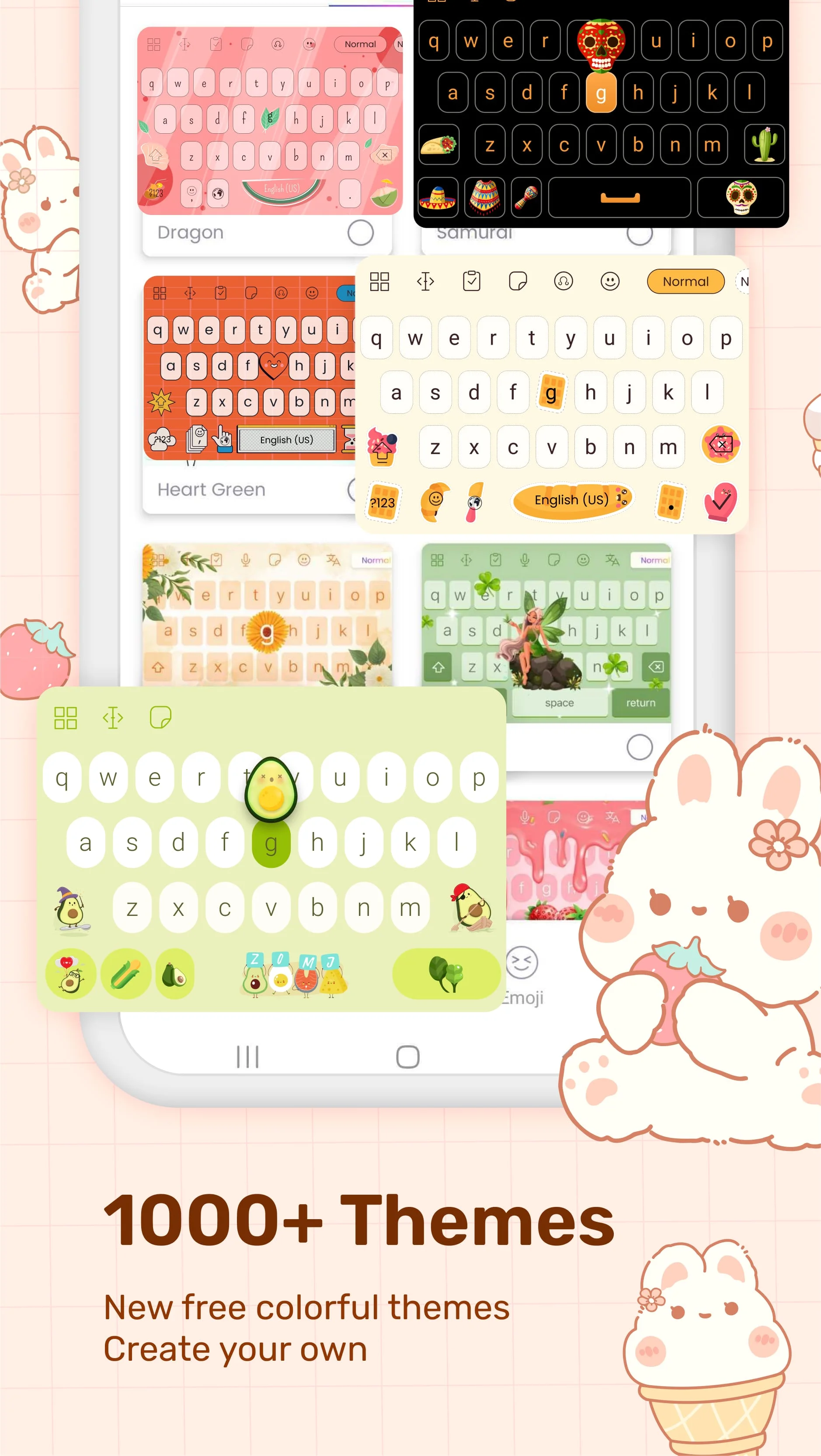 Emoji Keyboard & Fonts: Zomj Screenshot 2