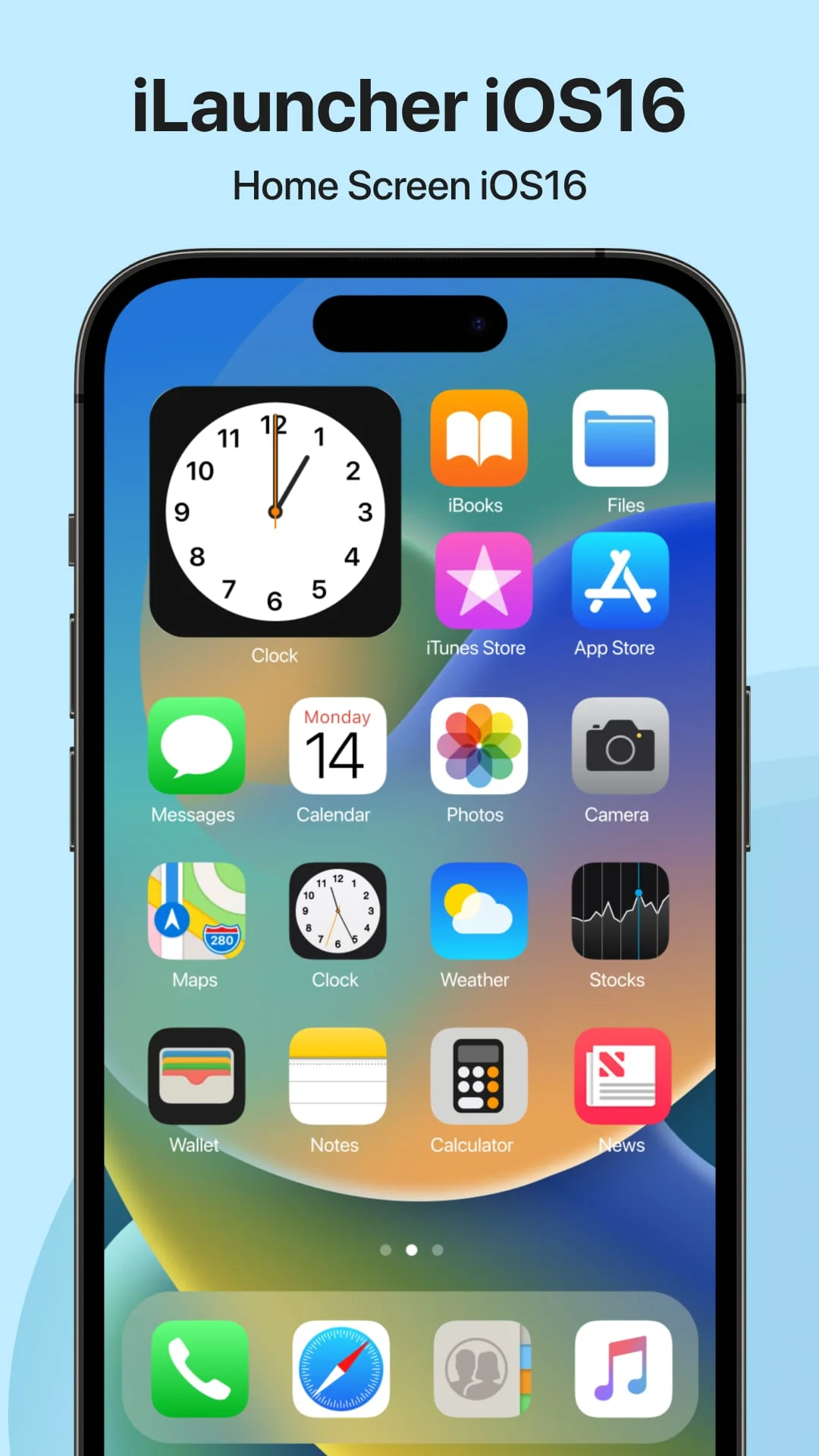 Launcher iOS16 - iLauncher Screenshot 3