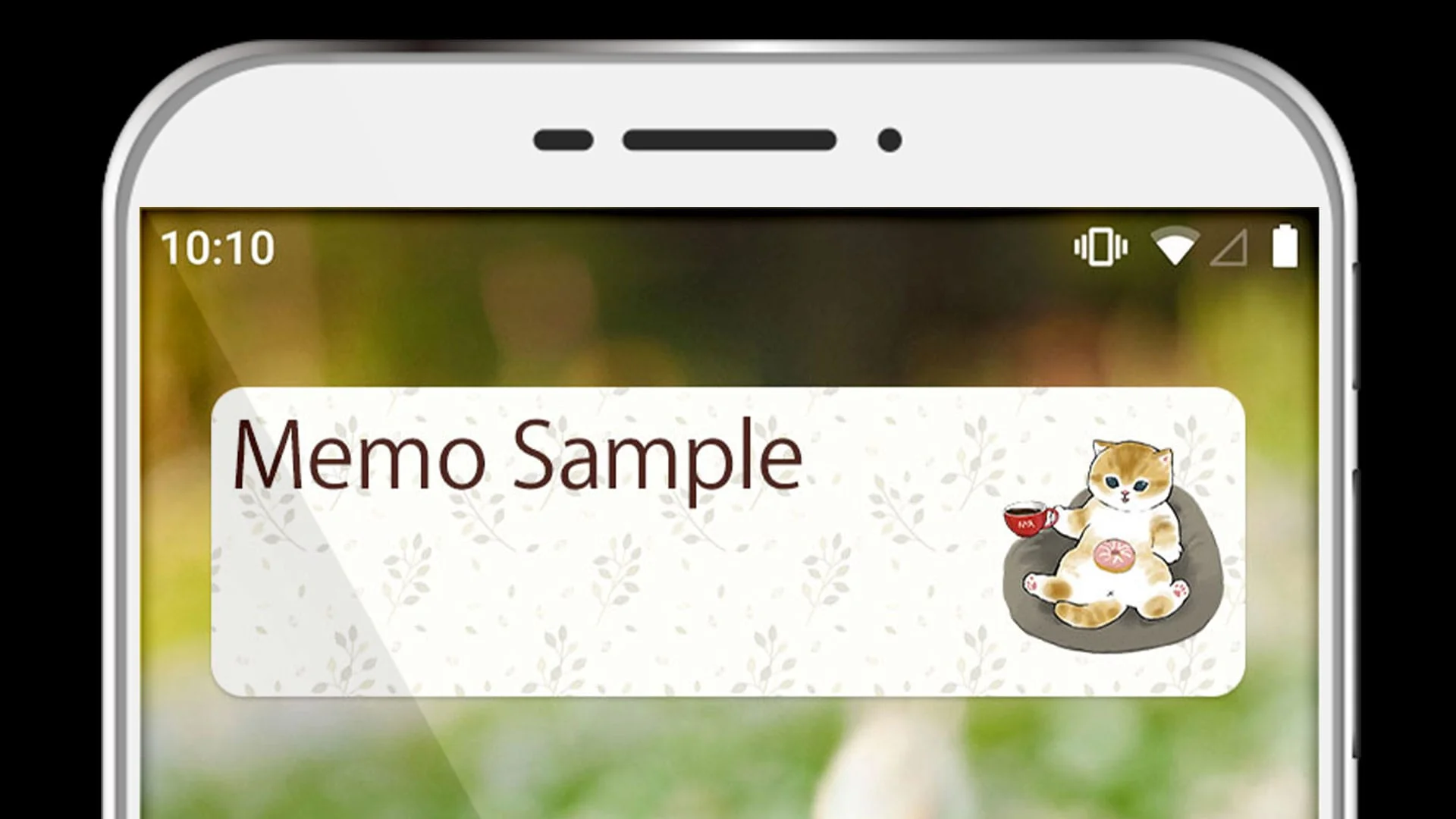 Notepad Cute Cats by mofusand Screenshot 4