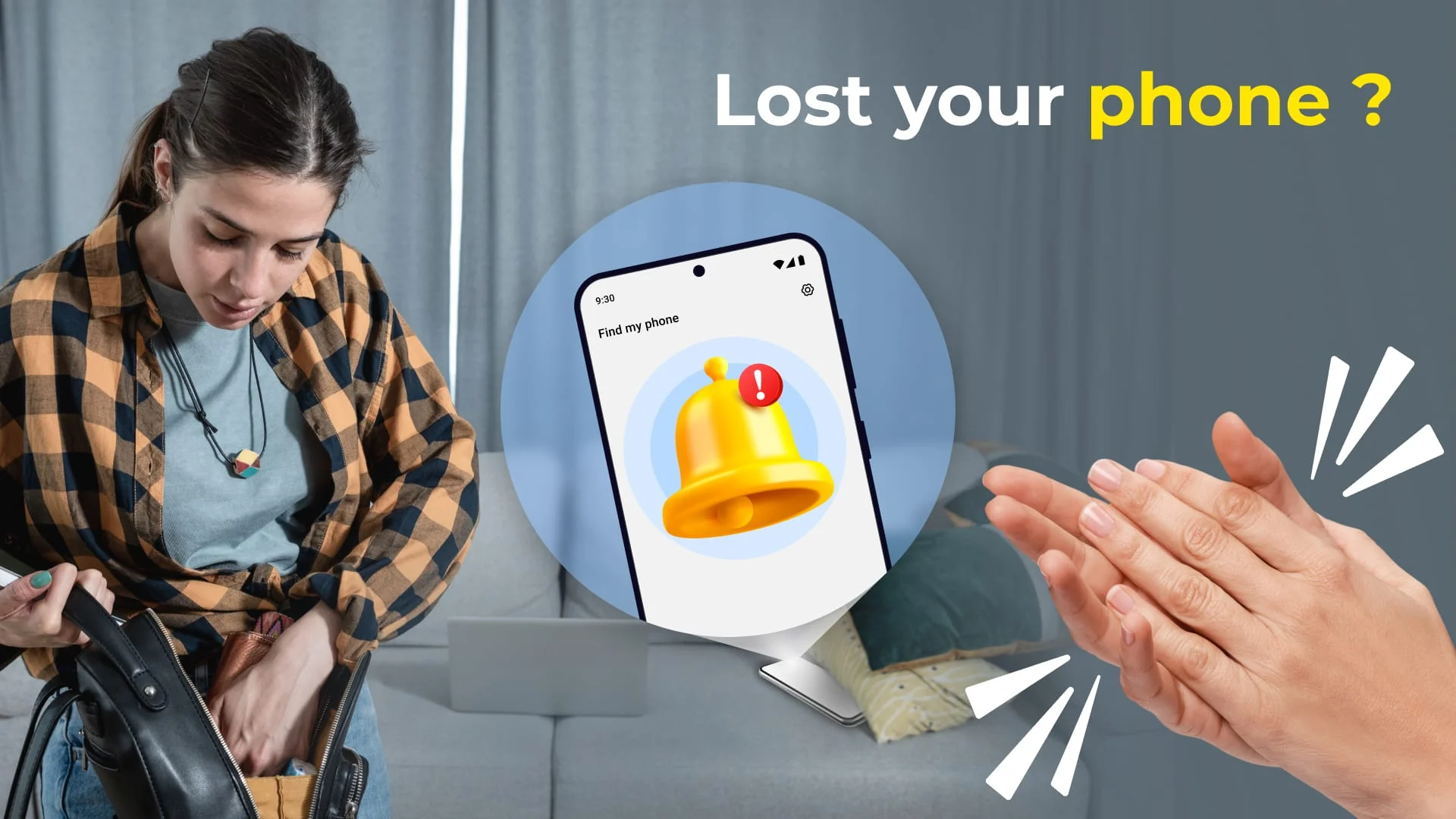Find My Phone by Clap Screenshot 1