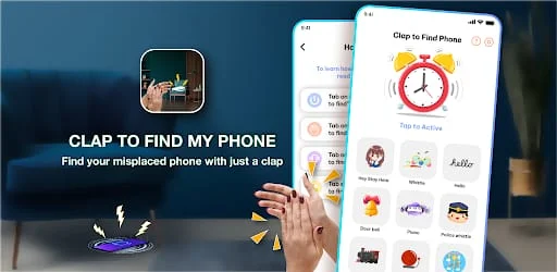 Find My Phone By Clap: Whistle Screenshot 1