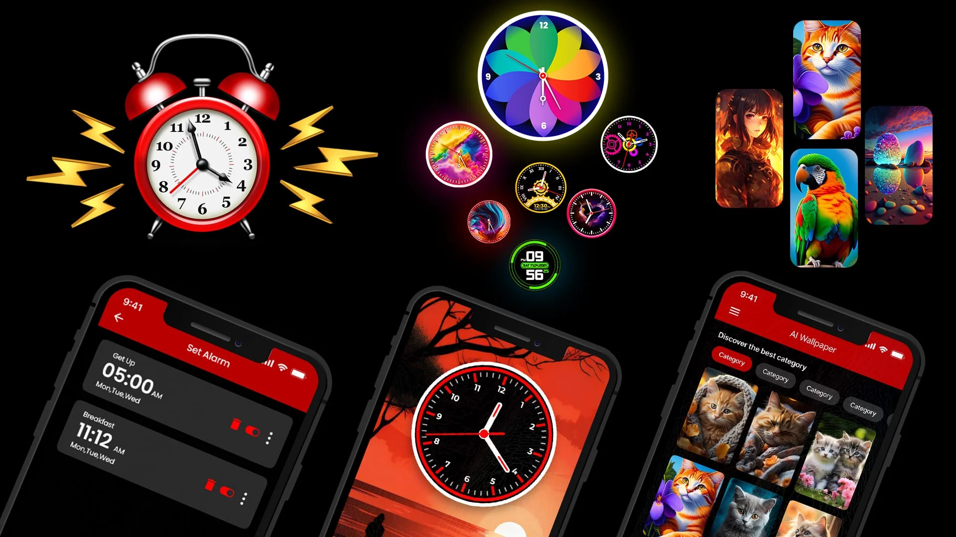 Smart Watch : Clock Wallpapers Screenshot 2