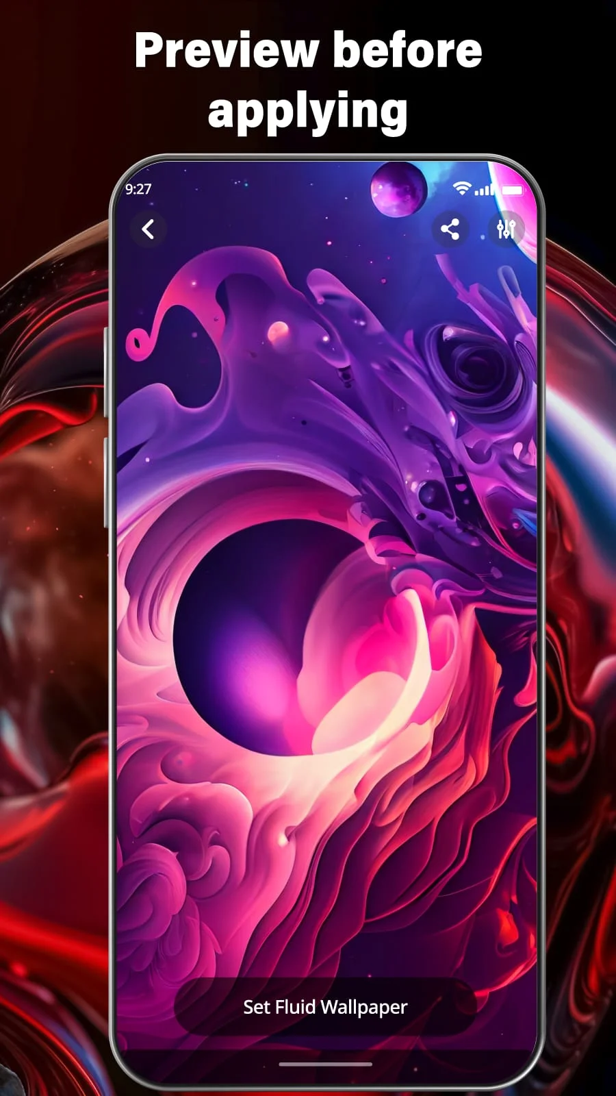 Magic Fluids: Fluid Wallpaper Screenshot 4