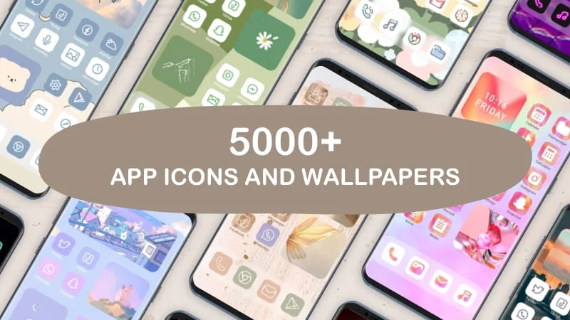 Themepack - App Icons, Widgets Screenshot 1