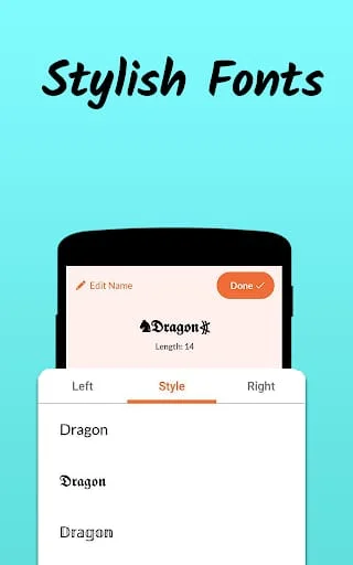 Nickname Fire: Nickfinder App Screenshot 2