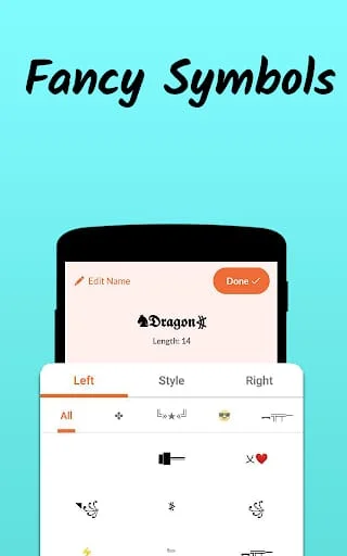 Nickname Fire: Nickfinder App Screenshot 3