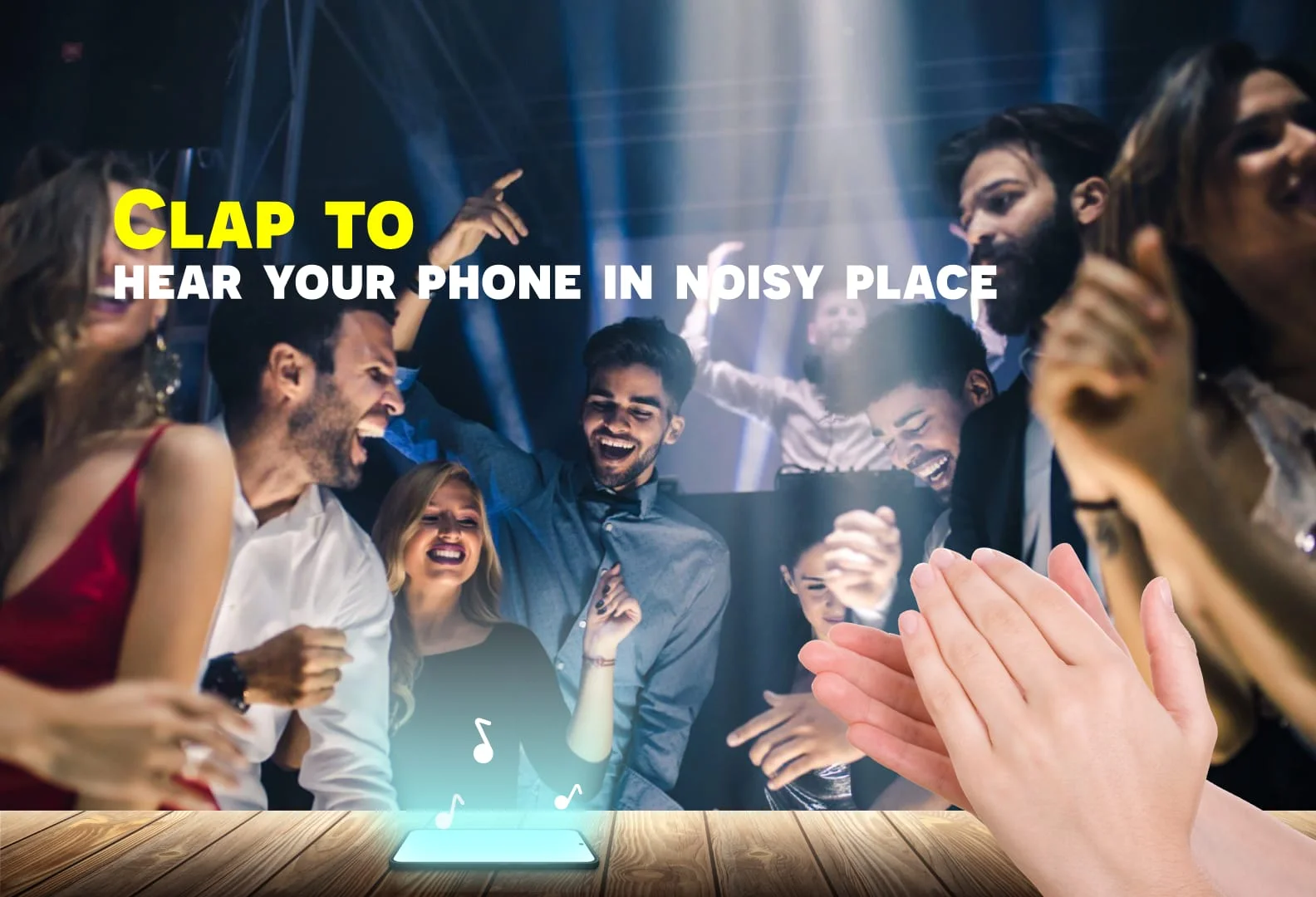 Find my Phone - Clap, Whistle Screenshot 4